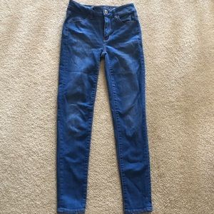 size 0 blue american eagle jeans